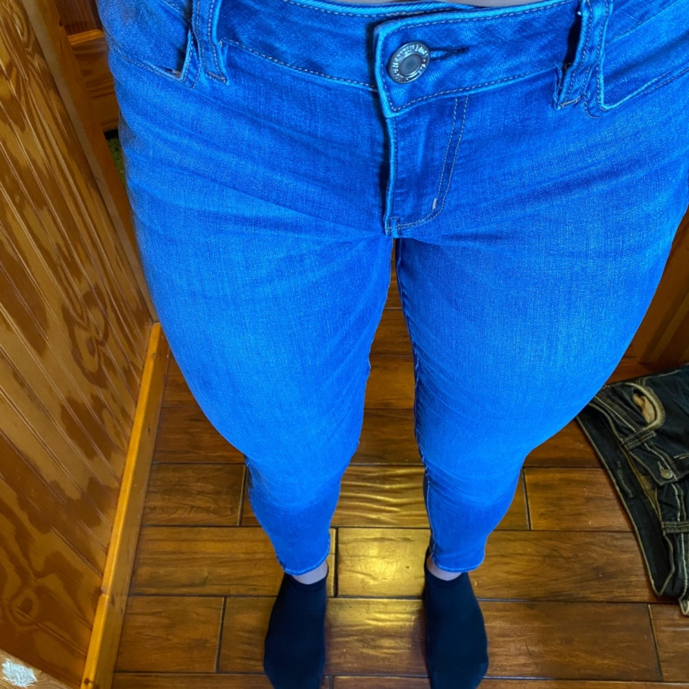 American eagle next level stretch skinny jeans